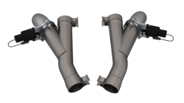 Picture of 2012-2022 Jeep Grand Cherokee SRT Trackhawk Dodge Durango SRT QTP Aggressor Cutout Pipes