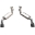 Picture of 2014-2015 Chevrolet Camaro SS 6-2L QTP AR3 Axle Back Black Tips