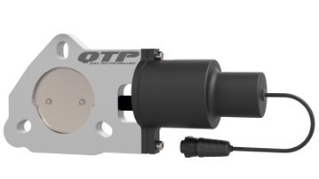 Picture of QTP 2-5in Bolt-On QTEC Electric Cutout Valve - Single