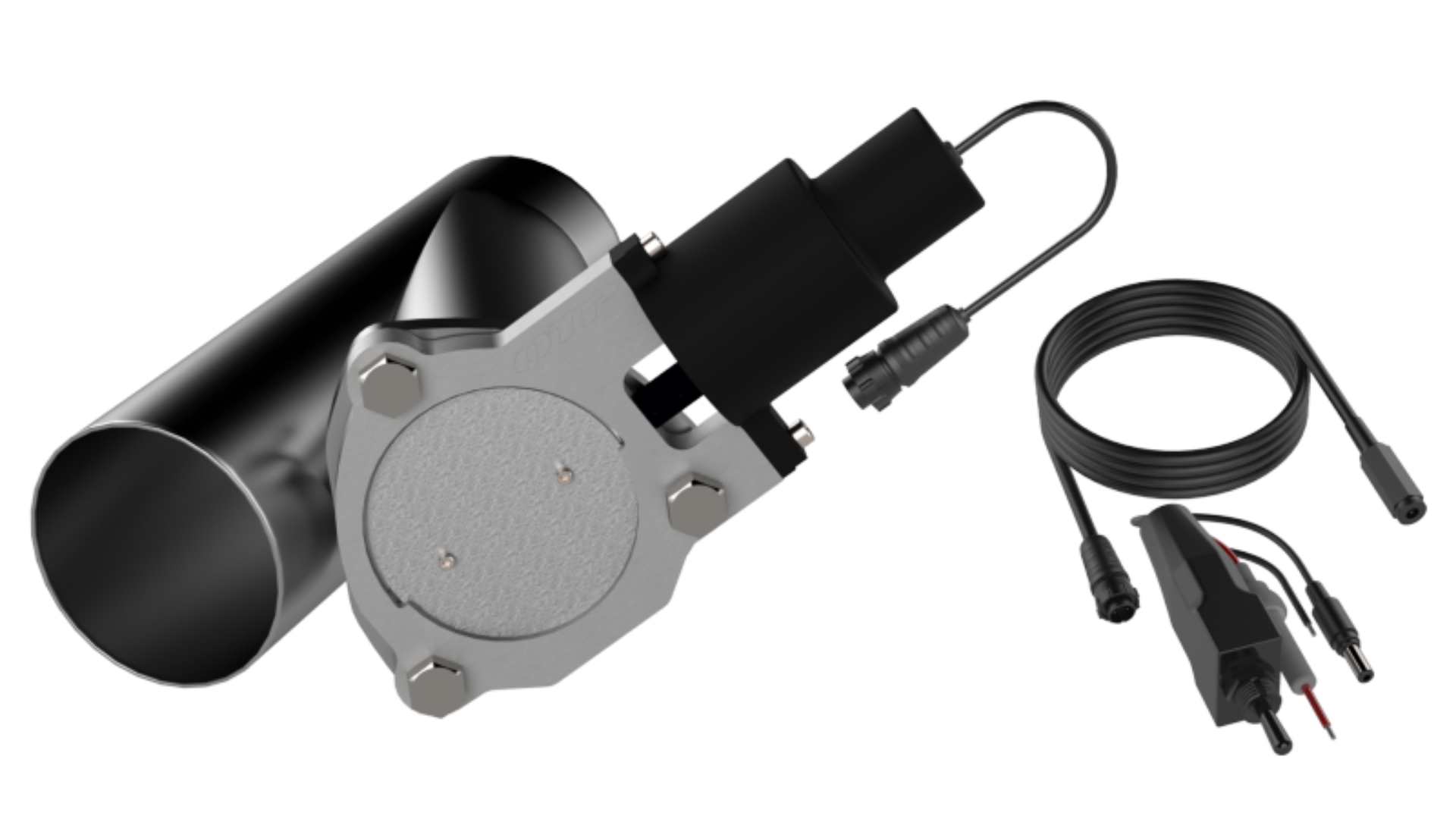 Picture of QTP 3-5in Bolt-On QTEC Electric Cutout Valve - Single