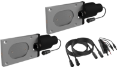 Picture of QTP Bolt-On QTEC Dual Low Profile Oval Electric Cutout Valves - Pair