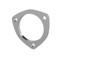 Picture of QTP 3in Weld-On QTEC 3 Bolt Flange