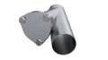 Picture of QTP 2-5in Weld-On QTEC Exhaust Cutout Y-Pipe
