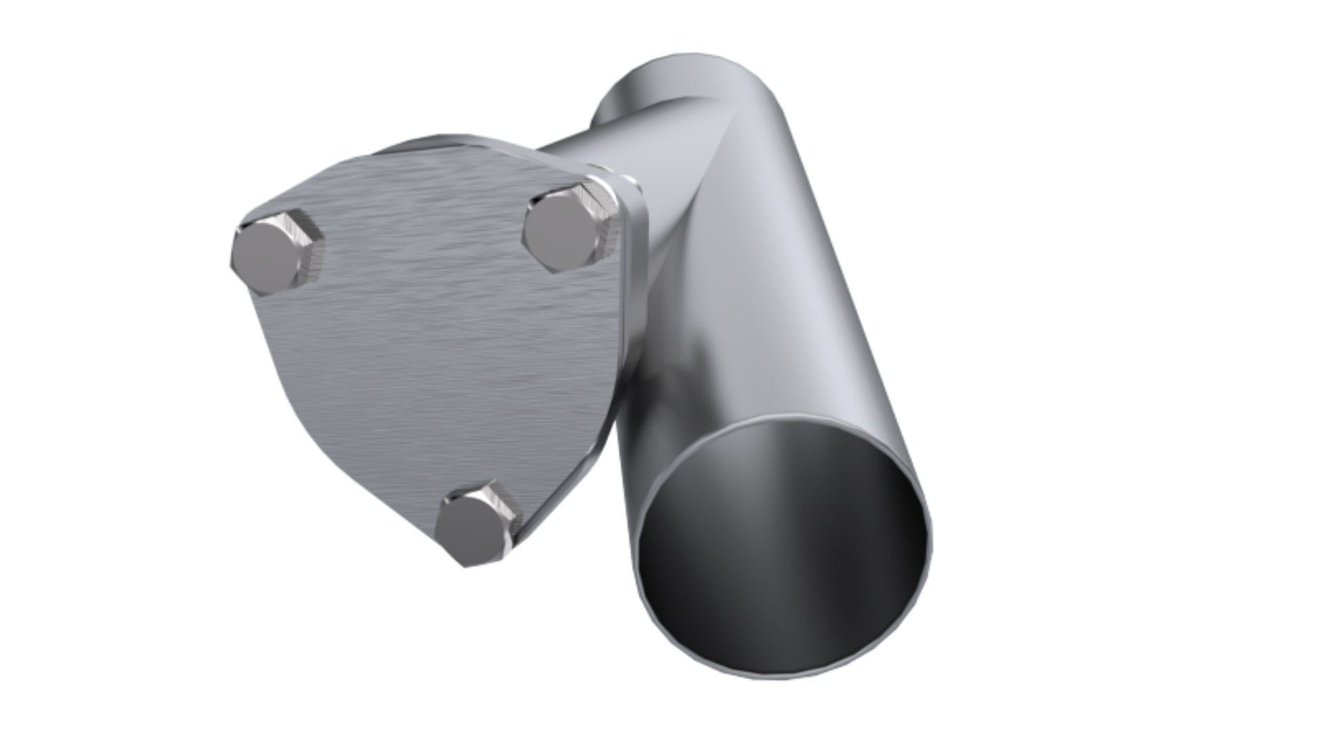 Picture of QTP 2-5in Weld-On QTEC Exhaust Cutout Y-Pipe
