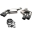 Picture of 2016-2024 Chevrolet Camaro SS  QTP Screamer Axle Back Quad Tip Bumper Black Tips