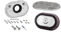 Picture of K&N Street Metal Intake System 2017 Harley-Davidson Shaker Silver H-D Touring Models