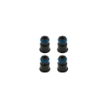 Picture of BLOX Racing 14mm Adapter Top 1-2in w-Viton O-Ring & Retaining Clip Set of 4