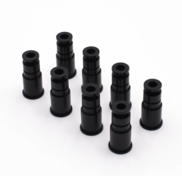 Picture of BLOX Racing 14mm Adapter Top 1in w-Viton O-Ring & Retaining Clip Set of 4