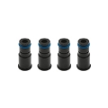 Picture of BLOX Racing 14mm Adapter Top 1in w-Viton O-Ring & Retaining Clip Set of 4