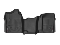 Picture of WeatherTech 15-18 Chevrolet Silverado 3500 w-o Floor Shifter Vinyl Front FloorLiner - Black
