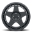 Picture of fifteen52 Turbomac 17x7-5 4x108 42mm ET 63-4mm Center Bore Asphalt Black Wheel