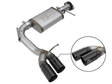 Picture of aFe MACH Force-Xp 3in 409 SS Cat-Back Exhaust w- Black Tips 17-18 GM Colorado-Canyon V6-3-6L
