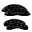 Picture of MGP 4 Caliper Covers Engraved Front & Rear 11-18 Dodge Durango Black Finish Silver Durango Logo