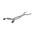 Picture of MBRP 16-19 Infiniti Q50 3-0L FWD-AWD 3in Cat Back w- 4-5in OD Carbon Fiber Tips - T304