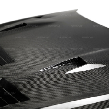 Picture of Seibon 2017-2018 Nissan GTR R35 GTII-Style Carbon Fiber Hood