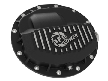 Picture of aFe Power Pro Series Rear Differential Cover Black w- Machined Fins 13-18 RAM Diesel Trucks L6-6-7L