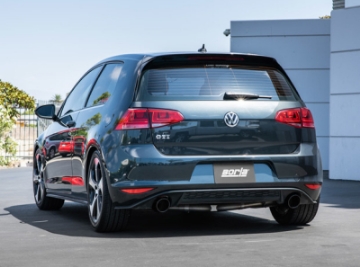 Picture of Borla 15-17 Volkswagen GTI MK7 2-0T AT-MT SS S-Type Catback Exhaust w-Black Chrome Tips