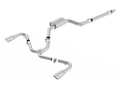 Picture of Borla 2018 Volkswagen GTI MK7-5 2-0T AT-MT SS S-Type Catback Exhaust w-Stainless Brushed Tips