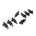 Picture of DeatschWerks Universal 1000cc Low Impedance 14mm Upper Injector - Set of 8