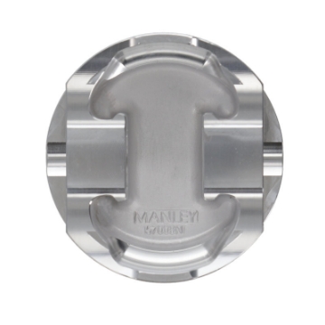 Picture of Manley Ford 3-7L Cyclone 3-760in Bore 1-239in Comp Height +2-0cc Dish Piston Set - Extreme Duty