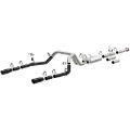 Picture of MagnaFlow 11-19 Chevrolet Silverado 2500-3500 HD V8-6-0L Dual Split Cat-Back Exhaust w-Black Tips