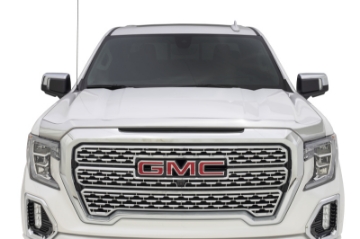 Picture of AVS 19-22 GMC Sierra 1500 Aeroskin Low Profile Hood Shield - Chrome