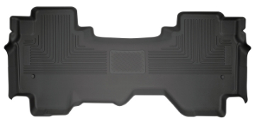 Picture of Husky Liners 2019+ Dodge Ram 1500 Quad Cab WeatherBeater 2nd Seat Black Floor Liners