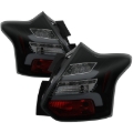 Picture of Spyder 12-14 Ford Focus 5DR LED Tail Lights - Black Smoke ALT-YD-FF12-LED-BSM
