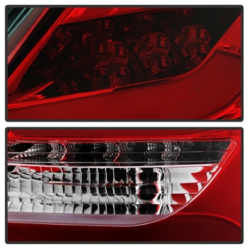 Picture of Spyder 12-14 Ford Focus 5DR LED Tail Lights - Red Clear ALT-YD-FF12-LED-RC
