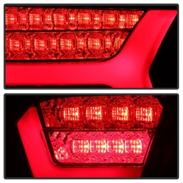 Picture of Spyder 09-12 Audi A6 LED Tail Lights - Black ALT-YD-AA609-LED-BK