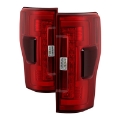 Picture of Spyder 17-18 Ford F-250 Super Duty Excl LED Models LED Tail Lights -Red Clr ALT-YD-FS17-LED-RC