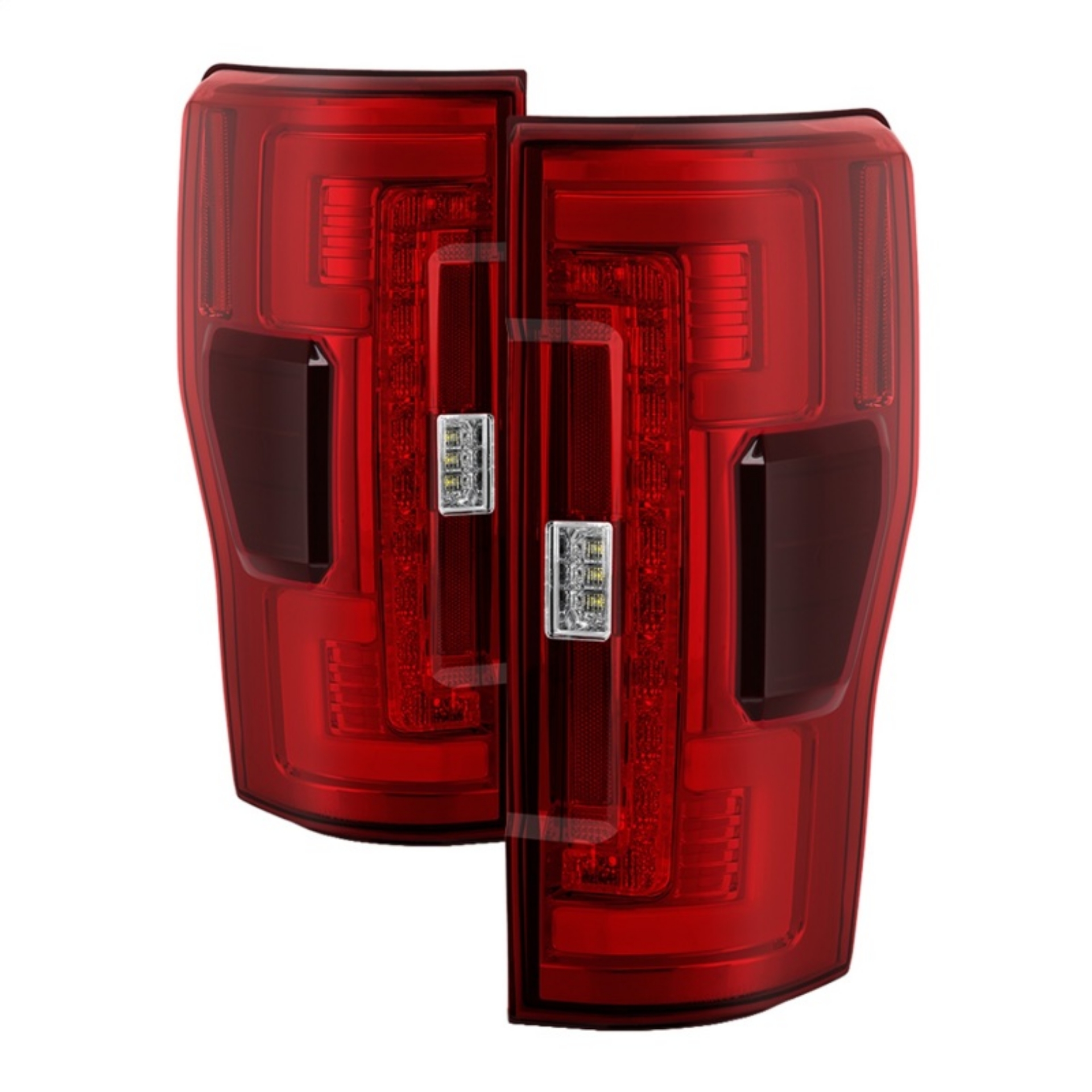 Picture of Spyder 17-18 Ford F-250 Super Duty Excl LED Models LED Tail Lights -Red Clr ALT-YD-FS17-LED-RC