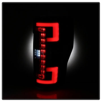 Picture of Spyder 17-18 Ford F250 w-Blind Spot Sens--LED Model Only LED Tail Lights-Blk ALT-YD-FS17BS-LED-BK