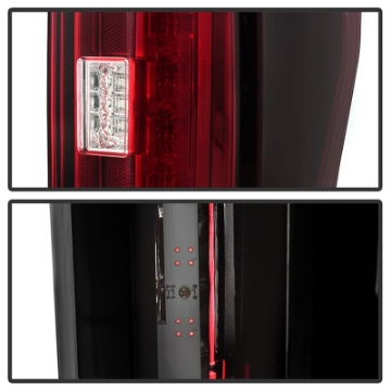Picture of Spyder 17-18 Ford F-250 SD w-Blind Spot Sens LED Only Tail Lights - Red Clr ALT-YD-FS17BS-LED-RC