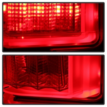 Picture of Spyder 18-19 Ford F-150 W-O Blind Spot Sensor LED Tail Lights - Chrome ALT-YD-FF15018-LED-C