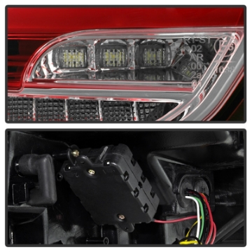 Picture of Spyder 15-17 Ford Focus Hatch LED Tail Lights w-Indicator-Reverse - Red Clr ALT-YD-FF155D-LED-RC