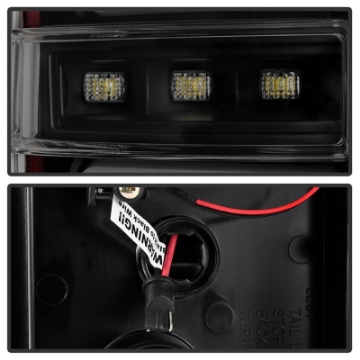 Picture of Spyder 16-17 Toyota Tacoma LED Tail Lights - Black Smoke ALT-YD-TT16-LED-BSM