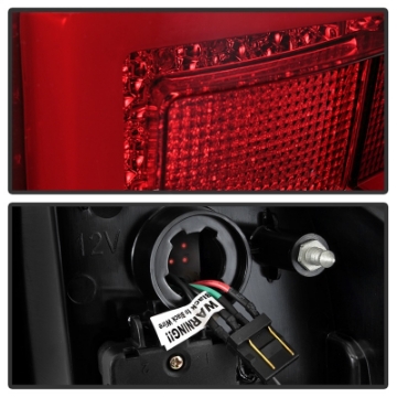 Picture of Spyder 16-17 Toyota Tacoma LED Tail Lights - Red Clear ALT-YD-TT16-LED-RC