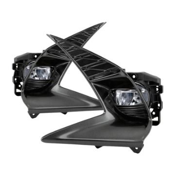 Picture of Spyder 16-18 Lexus GS w-F-Sport Pkg OEM LED Fog Lights w-OEM switch - Clear FL-LGS16FS-LED-C