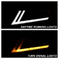 Picture of xTune 14-18 Chevy Impala Excl Limited DRL Halogen Projector Headlights - Blk PRO-JH-CIM15-LB-BK
