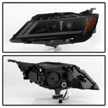Picture of xTune 14-18 Chevy Impala Excl Limited DRL Halogen Proj Headlights - Blk Smk PRO-JH-CIM15-LB-BSM