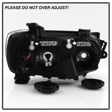 Picture of xTune 12-15 Chevy Sonic Driver Side Halogen Headlight - Black OEM Left HD-JH-CSON12-BK-L