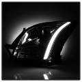 Picture of xTune 06-09 Ford Fusion Light Bar DRL Projector Headlights - Chrome PRO-JH-FFU06-LB-C