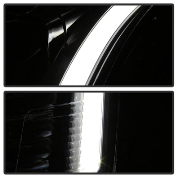 Picture of xTune 06-09 Ford Fusion Light Bar DRL Projector Headlights - Chrome PRO-JH-FFU06-LB-C