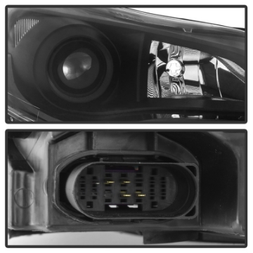 Picture of xTune 12-14 Ford Focus Projector Halogen Headlights - Black PRO-JH-FFO12-AM-BK