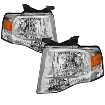 Picture of xTune 07-14 Ford Expedition OEM Style Headlights -Chrome HD-JH-FE07-AM-C
