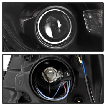 Picture of xTune 11-15 Ford Explorer OEM Style Halogen Headlights - Black HD-JH-FEXP11-AM-BK