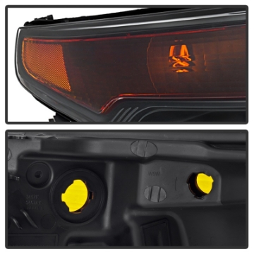 Picture of xTune 11-15 Ford Explorer OEM Style Halogen Headlights - Black HD-JH-FEXP11-AM-BK