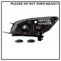 Picture of xTune 13-16 Ford Escape OEM Style Headlights -Black HD-JH-FESCA13-AM-BK