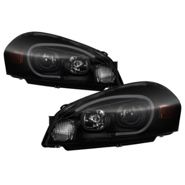 Picture of xTune 06-13 Chevrolet Impala LED Light Bar Headlights - Black Smoke PRO-JH-CIM06-LB-BSM